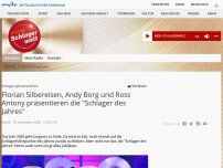 Bild zum Artikel: 'Schlager des Jahres' feiern Jubiläum