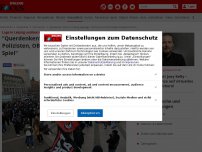 Bild zum Artikel: In München wurde Demo verboten - Riesen-Demo in München verboten - doch Querdenker ziehen wieder durch die Städte