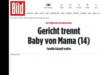 Bild zum Artikel: Bittere Entscheidung! - Gericht trennt Baby  von Mama (14)