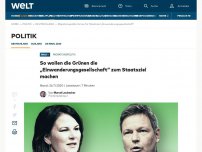 Bild zum Artikel: So wollen die Grünen die „Einwanderungsgesellschaft“ zum Staatsziel machen