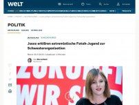 Bild zum Artikel: Jusos erklären extremistische „Fatah Jugend“ zur Schwesterorganistion