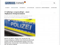 Bild zum Artikel: 17-Jährige vergewaltigt – zwei Afghanen festgenommen