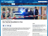 Bild zum Artikel: Auto rast in Fußgängerzone: Zwei Tote bei Vorfall in Trier