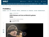 Bild zum Artikel: DFB-Präsident soll Löw um Rücktritt gebeten haben