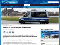 Bild zum Artikel: 'Querdenker'-Proteste: Neonazis mobilisieren nach Dresden