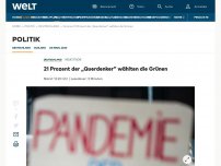 Bild zum Artikel: Viele Wähler von AfD, Grünen und Linkspartei bei den „Querdenkern“