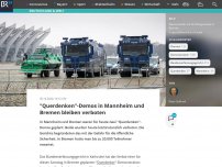 Bild zum Artikel: 'Querdenken'-Demos in Mannheim und Bremen bleiben verboten
