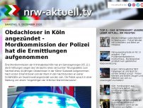 Bild zum Artikel: Obdachloser in Köln angezündet - Mordkommission der Polizei hat die Ermittlungen aufgenommen