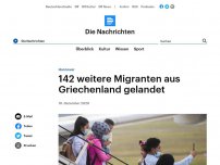Bild zum Artikel: Hannover - 142 weitere Migranten aus Griechenland gelandet