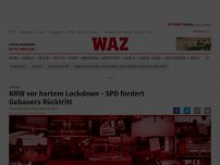 Bild zum Artikel: Corona: Harter Corona-Lockdown in NRW? Laschet äußert sich auf PK