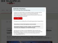 Bild zum Artikel: Linksextreme greifen Polizisten mit Böllern und Flaschen an