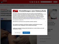 Bild zum Artikel: Medienbericht - Impfstoff-Hammer für Deutschland: Zulassung soll schon am 23. Dezember erteilt werden