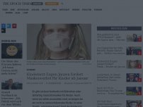 Bild zum Artikel: Kinderarzt Eugen Janzen fordert Maskenverbot für Kinder ab Januar