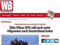 Bild zum Artikel: SPD-Pläne für mehr Zuwanderung und Migranten in Deutschland