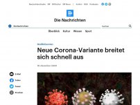 Bild zum Artikel: Großbritannien - Neue Corona-Variante breitet sich schnell aus