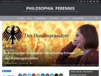 Bild zum Artikel: Schwarzgrüner Endzeitplan: Katrin Göring-Eckardt wird Bundespräsidentin!