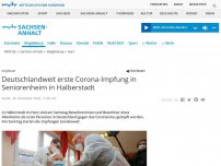 Bild zum Artikel: 101-jährige Halberstädterin erhielt erste Corona-Impfung