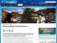Bild zum Artikel: Briten verlassen heimlich Quarantäne in Schweizer Skiort