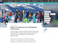 Bild zum Artikel: Mitten im Lockdown: Run auf Skipisten in Österreich