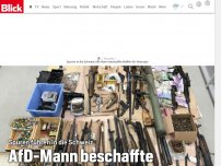 Bild zum Artikel: Spuren führen in die Schweiz: AfD-Mann beschaffte Balkan-Waffen für Neonazis