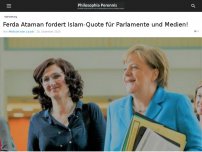 Bild zum Artikel: Ferda Ataman fordert Islam-Quote für Parlamente und Medien!