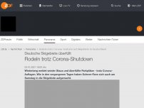 Bild zum Artikel: Rodeln trotz Corona-Shutdown