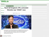 Bild zum Artikel: Nach KZ-Vergleich: RTL schneidet Wendler aus 'DSDS' raus