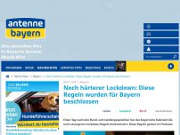 Bild zum Artikel: Noch härterer Lockdown: Diese Regeln wurden für Bayern beschlossen