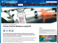 Bild zum Artikel: EU-Behörde EMA gibt grünes Licht für Moderna-Impfstoff