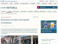 Bild zum Artikel: Ramelow fordert Komplett-Lockdown