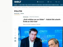 Bild zum Artikel: „Gott schütze uns vor Söder“ - Kubicki übt scharfe Kritik an CSU-Chef