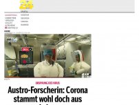 Bild zum Artikel: Austro-Forscherin: Corona stammt wohl aus Labor