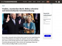 Bild zum Artikel: Uraltes, mystisches Buch: Biden schwörte auf österreichische Gewerbeordnung