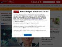 Bild zum Artikel: Meldeverzug bei Corona-Toten - Forscher kritisiert: Milliardenteure Lockdowns werden mit verzerrten Todeszahlen gerechtfertigt