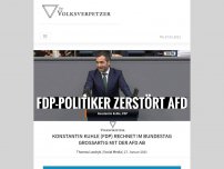 Bild zum Artikel: Konstantin Kuhle (FDP) rechnet im Bundestag großartig mit der AfD ab