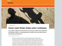 Bild zum Artikel: Immer mehr Kinder leiden unter Lockdowns
