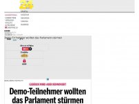 Bild zum Artikel: Nehammer zieht Bilanz: 850 Anzeigen und 10 Festnahmen bei Demo in Wien