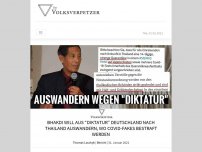 Bild zum Artikel: Bhakdi will aus “Diktatur” Deutschland nach Thailand auswandern, wo Covid-Fakes bestraft werden