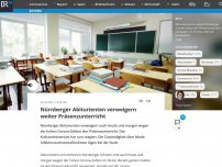 Bild zum Artikel: Nürnberger Abiturienten verweigern Präsenzunterricht