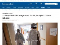 Bild zum Artikel: Seniorenheim in Solms: 33 Bewohner und Pfleger trotz Erstimpfung mit Corona infiziert