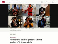 Bild zum Artikel: Fasnächtler aus der ganzen Schweiz spielen «Für immer uf di»