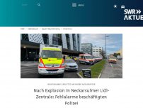 Bild zum Artikel: Vermutlich Briefbombe in Neckarsulmer Lidl-Verwaltung explodiert