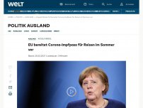Bild zum Artikel: Merkel stellt Bevölkerung auf Impfungen „über längere Jahre“ ein