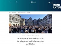 Bild zum Artikel: AfD-Demonstration mit Alice Weidel auf Schorndorfer Marktplatz angekündigt