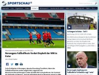 Bild zum Artikel: Norwegens Fußballbasis fordert Boykott der WM in Katar wegen Menschenrechtsverletzungen
