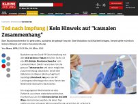 Bild zum Artikel: Krankenschwester starb kurz nach Impfung mit Astra Zeneca