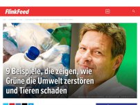 Bild zum Artikel: 9 Beispiele, die zeigen, wie Grüne die Umwelt zerstören und Tieren schaden