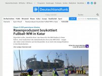 Bild zum Artikel: Deutschlandfunk | Sport Aktuell | Rasenproduzent boykottiert Fußball-WM in Katar