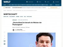 Bild zum Artikel: „Deutschland ist derzeit ein Meister der Planlosigkeit“