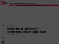 Bild zum Artikel: Daimler begeht „Selbstmord“: Hochrangiger Manager schlägt Alarm